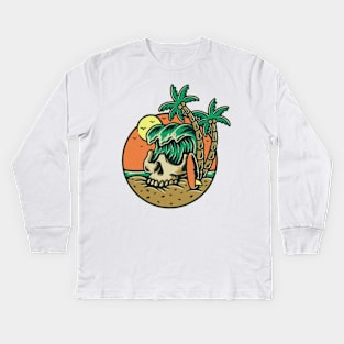 Skull Paradise Kids Long Sleeve T-Shirt